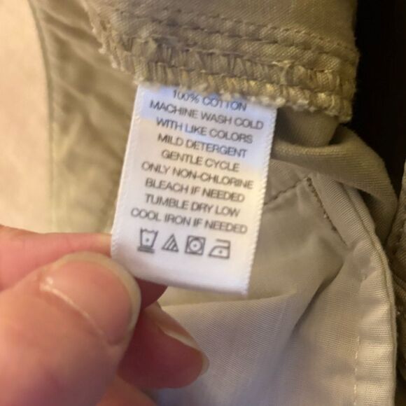 Eastern Mountain Sports Khaki Camping Hiking Shorts Gorpcore Womens size 6 - Picture 6 of 9